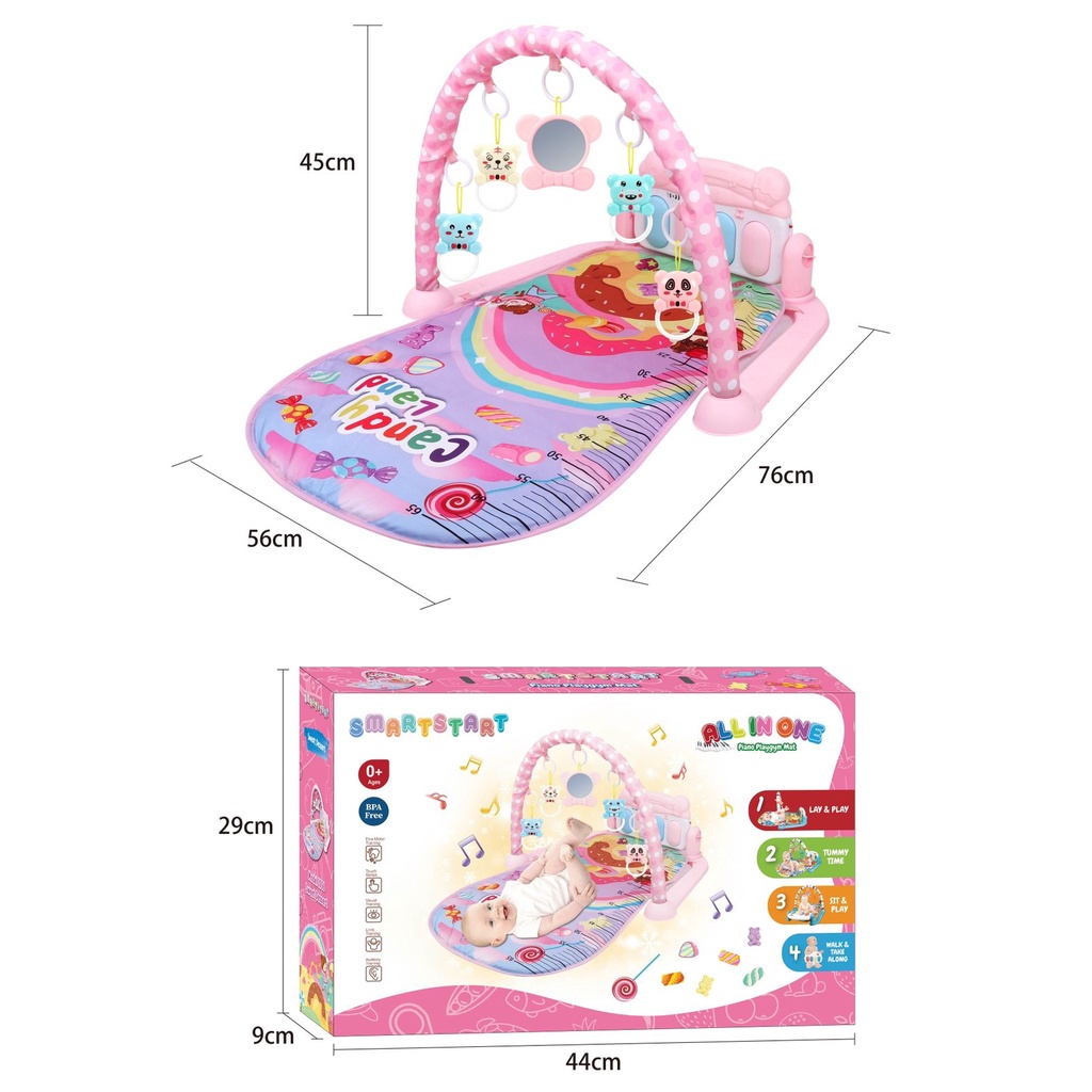 BEST SELLER Mastela Playgym Playmat Bayi Mainan Piano