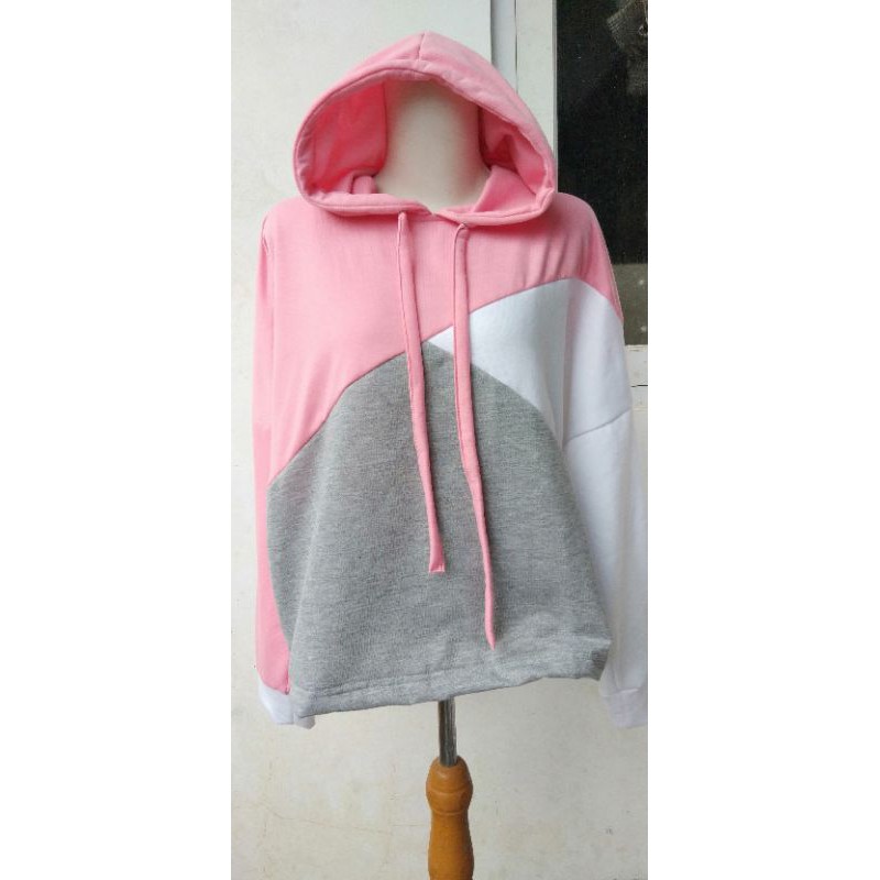 sweater hoodie wanita multi warna (multi)