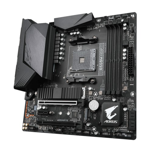 Aorus B550M AORUS PRO-P, PCIe 4.0, 4 DIMMs, RGB FUSION 2.0, Q-Flash Plus