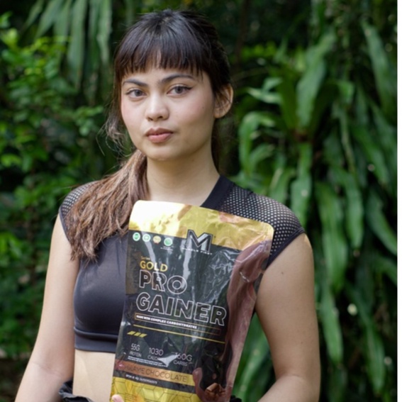 M1 Muscle First Gold Pro Mass Gainer 2 lbs 2lbs 900 gr Susu Protein Gym Bulking Penggemuk Penambah Berat Badan