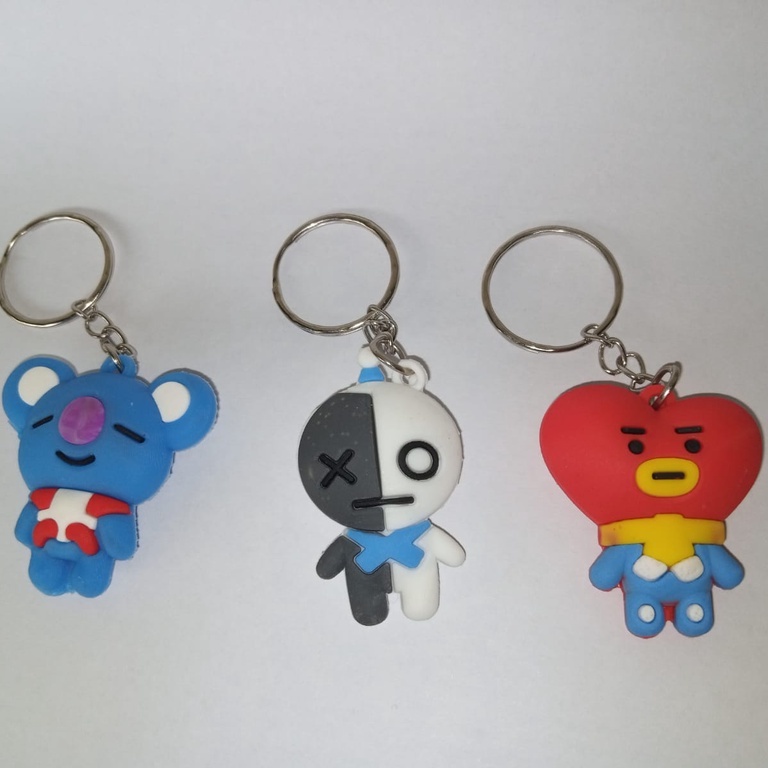 Mainan Anak Terbaru Gantungan Boneka BTS Untuk Tas  / Gantungan Kunci Boneka Kekinian