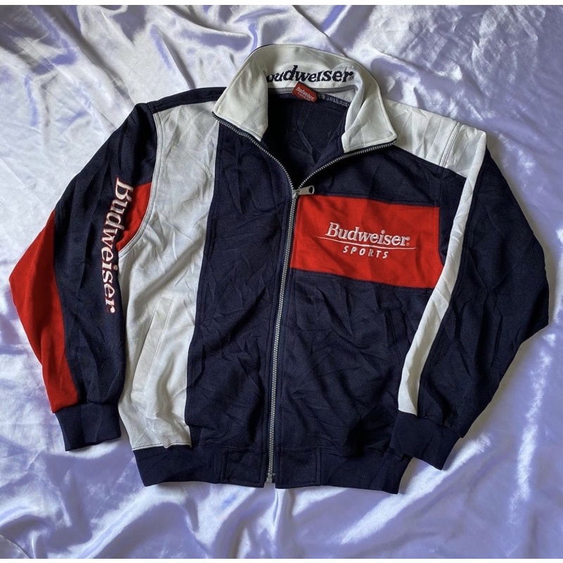 BUDWEISER JACKET VINTAGE X FLANEL X CAP
