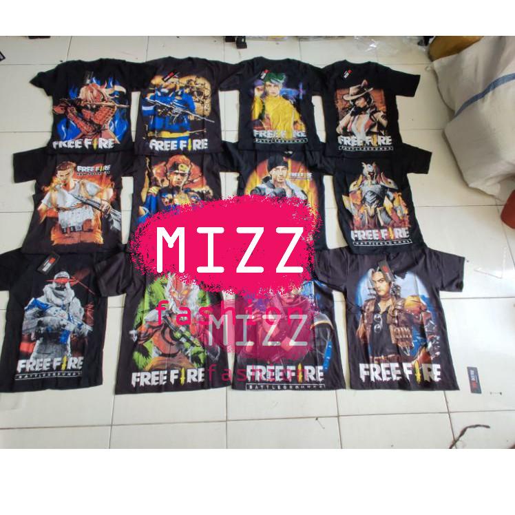 Y PAKET USAHA BAJU ANAK / KAOS GAMES KARAKTER FF LENGKAP ➠➯ ☌ 82@YY