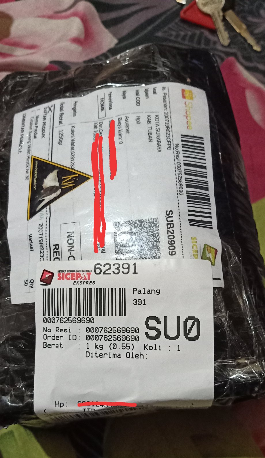 Cetakan Sarang Walet Plastik No 30