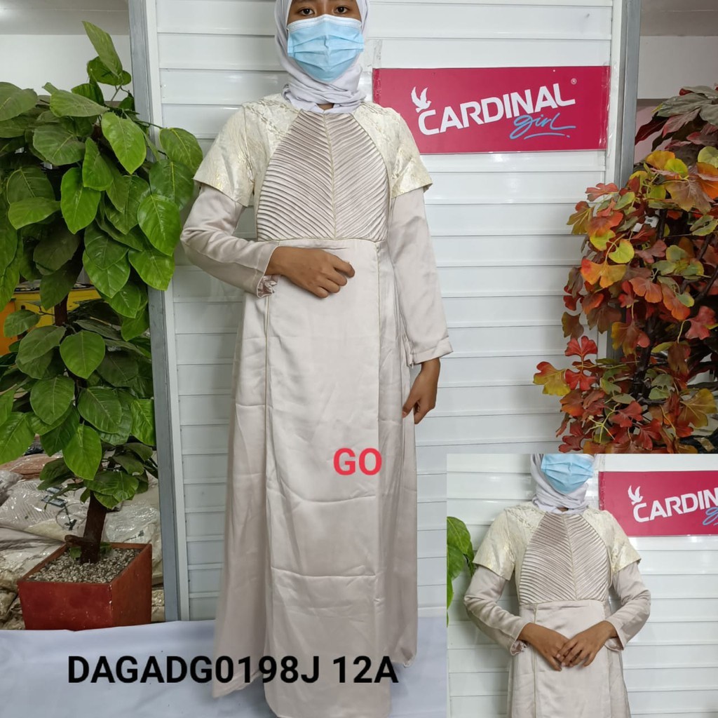 BB CARDINAL GAMIS Fashion Muslim Dress Bagus Original Muslimah Gamis Wanita Polos Motif Kekinian