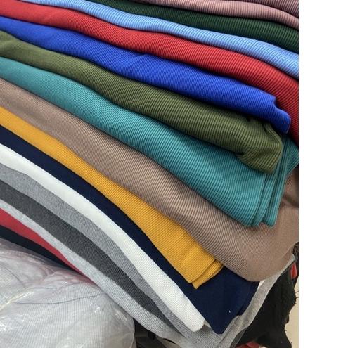 ☟ RIB KNIT RAJUT METERAN CVC RESTOCK BANYAK WARNA ✪