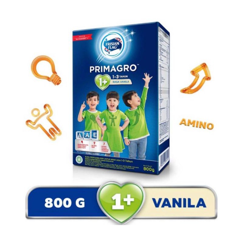 

Frisian flag Primagro 1+ Vanilla / Madu 800gr