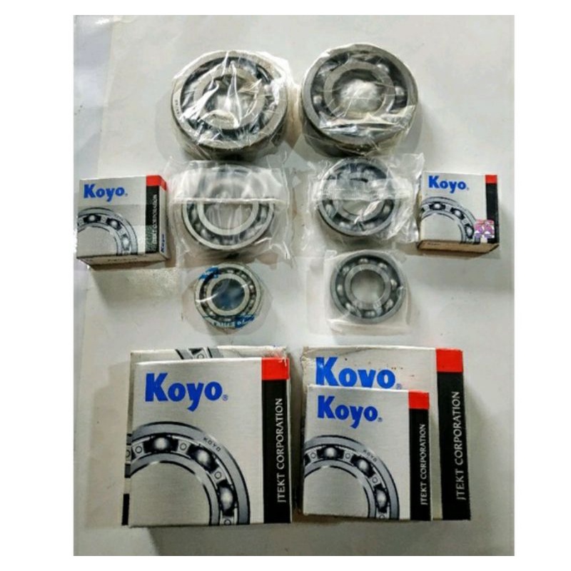 Bearing lahar kruk as set rasio ratio Scorpio original Koyo japan fulset