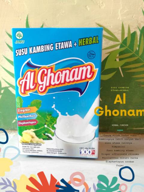 AL GHONAM SUSU KAMBING ETAWA