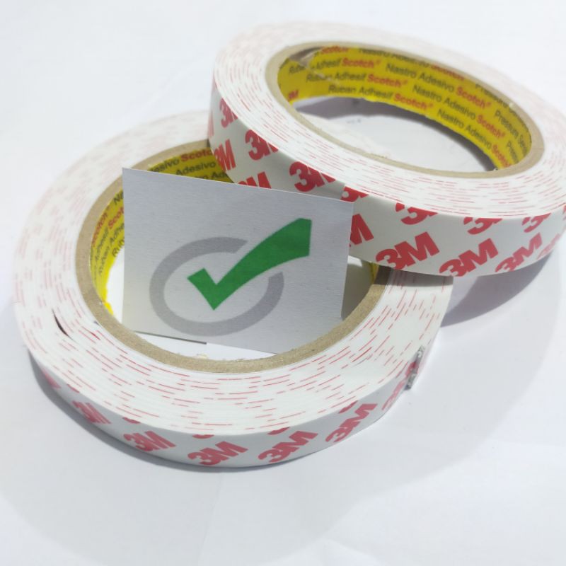 

double tape 3m original / double tape putih selotip /lakban tebel