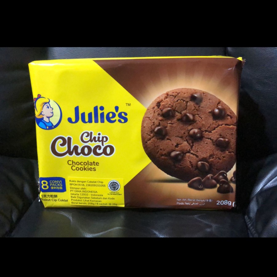 Julies Chip Choco / Chocolate Cookies / Julies Coklat Chips 200g-8pack