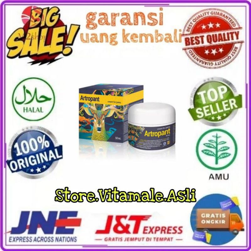 Artropant Asli - ARTROPANT 100% Original Atasi Nyeri Sendi dan Tulang Original BPOM Asli