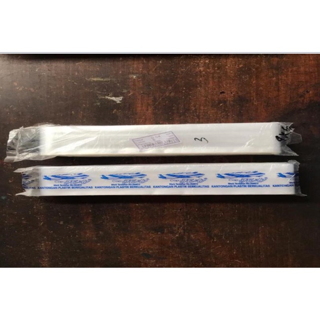 Plastik PP Bening Roll Jet Lebar 6cm Tebal 0.4micron