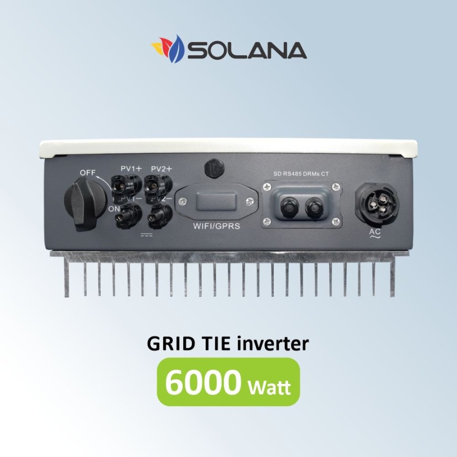 GRID TIE / ON GRID INVERTER 6000 WATT SOLANA