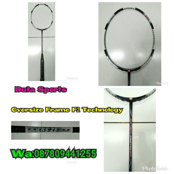 Raket OVERSIZE Badminton RSL Matrix Titan Pro 500 Black F2