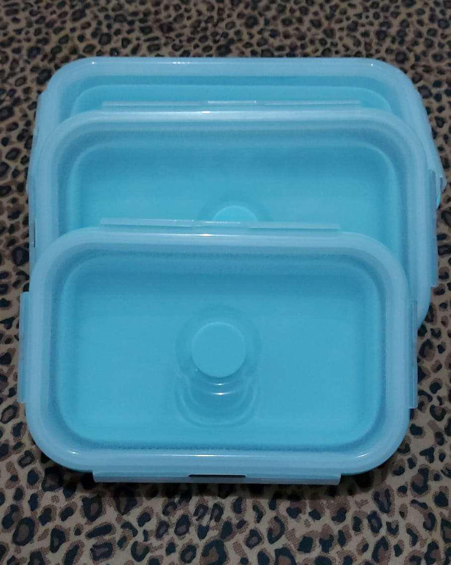 Kotak Makan Lipat - Lunch Box Food Grade - Hd005