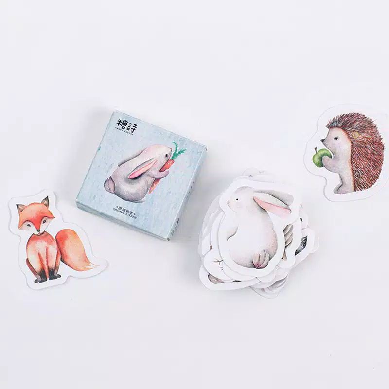 

{HARGA PROMO} 45 PCS ANIMALS DECORATION STICKERS FOR JOURNAL/DIARY/DIY CRAFT/SCRAPBOOKS/