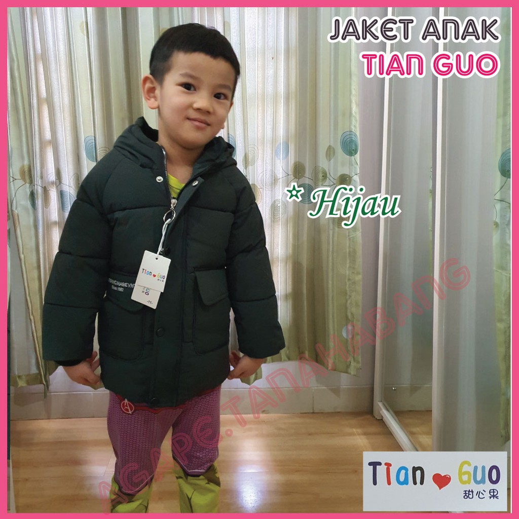 Jaket Winter anak # Tian G / Jaket puffer / jaket pakka / jaket musim dingin anak / Jaket anak