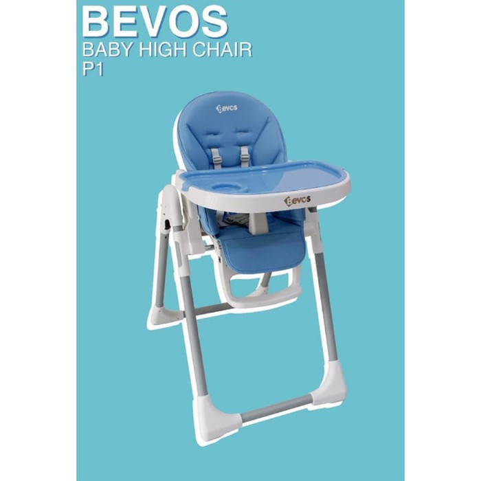 Bevos Baby High Chair Tempat Duduk Kursi Makan Bayi Anak P1