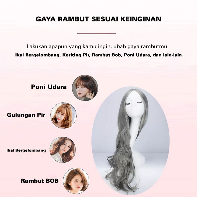 Roll Rambut Jepit Korea Perempuan Aksesoris Rambut Jepit Poni untuk Anak dan Dewasa fashion korea kualitas Import AK130