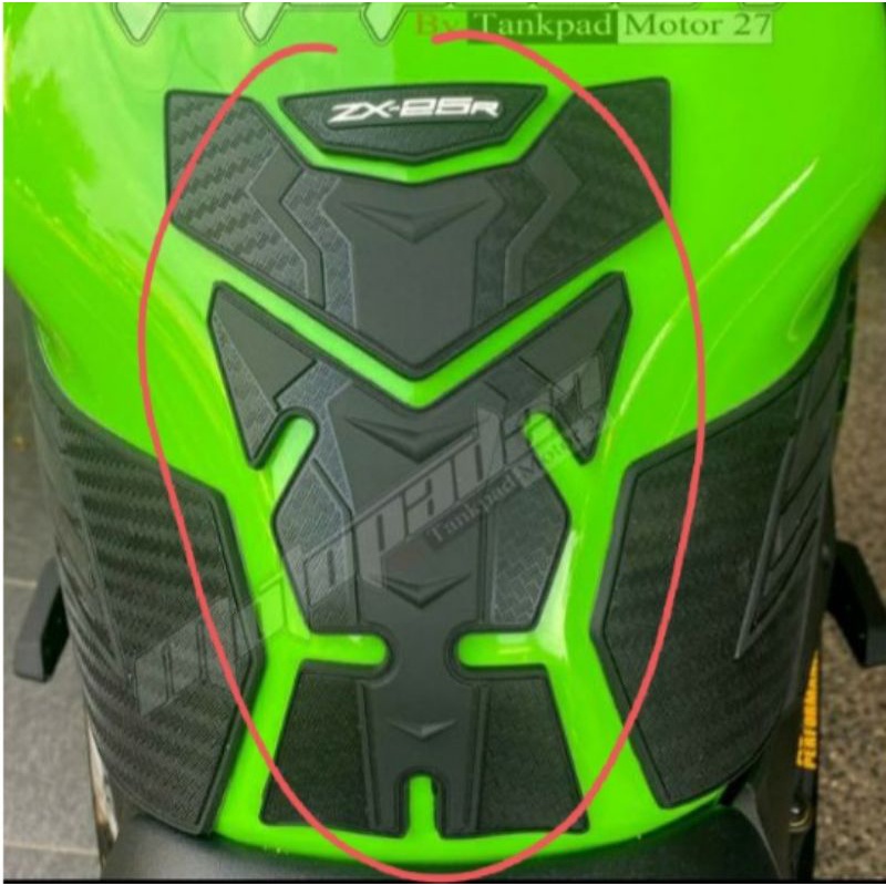 premium tankpad tank pad rubber pad protector kawasaki ZX25R ZX-25R