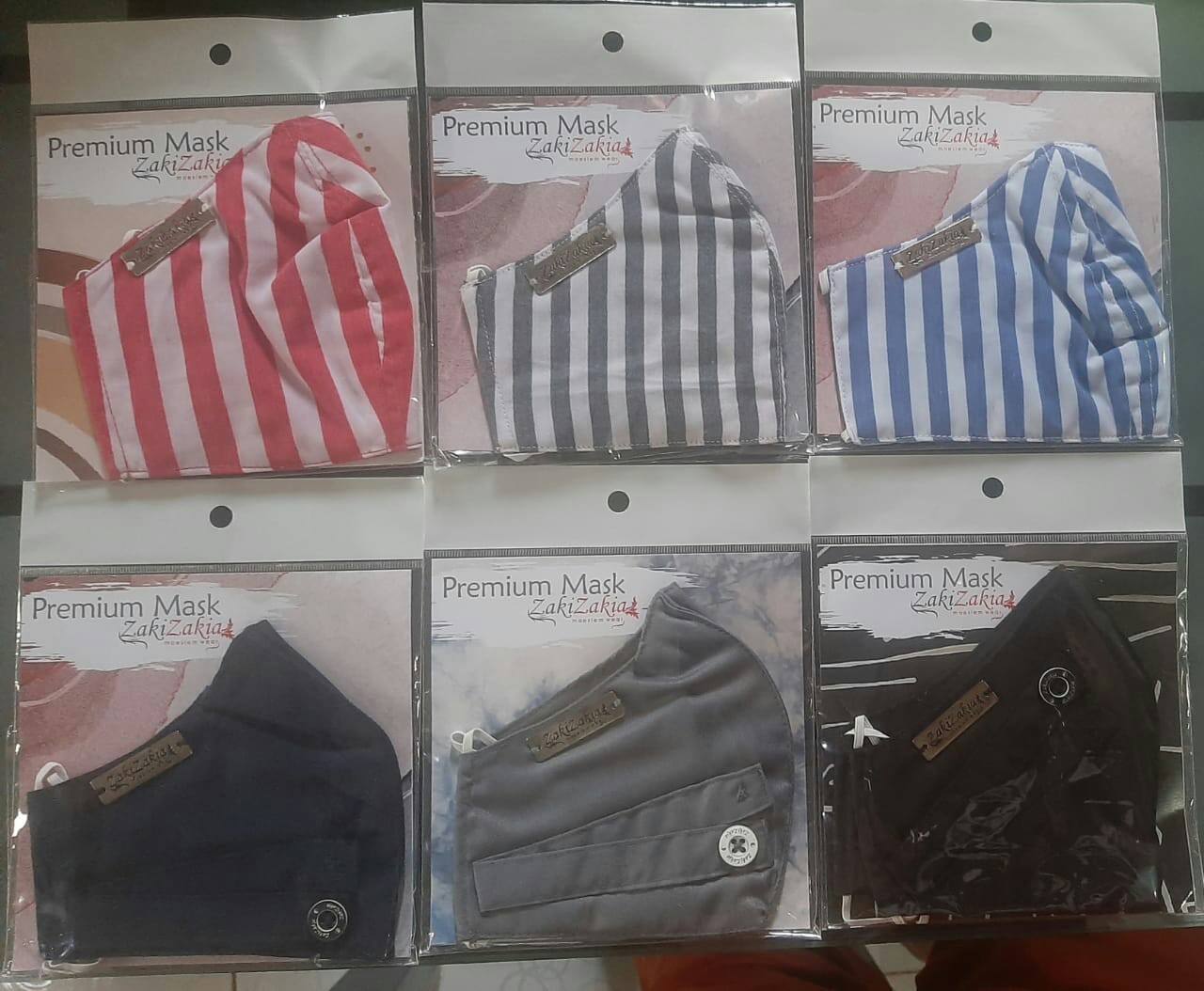 Masker Blaster Stripe Unyu2 Zakizakia