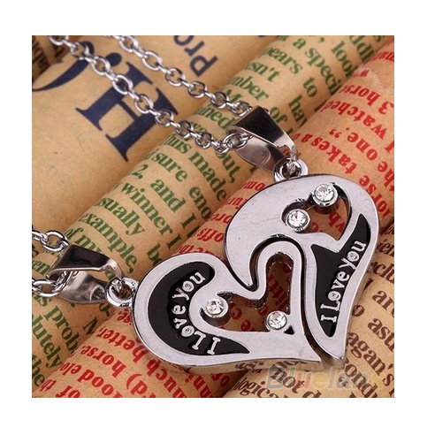 Kalung Couple Kalung Love Kalung satu pasang