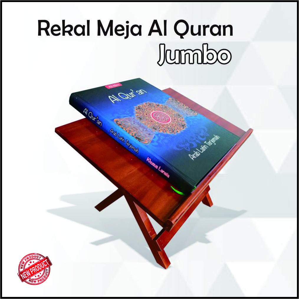 Rekal / meja Tatakan Al Quran Ukuran Jumbo