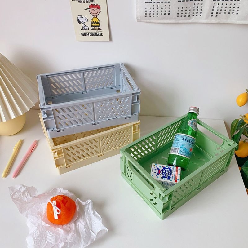 【GOGOMART】Rak Organizer Lipat Collapsible Container Box