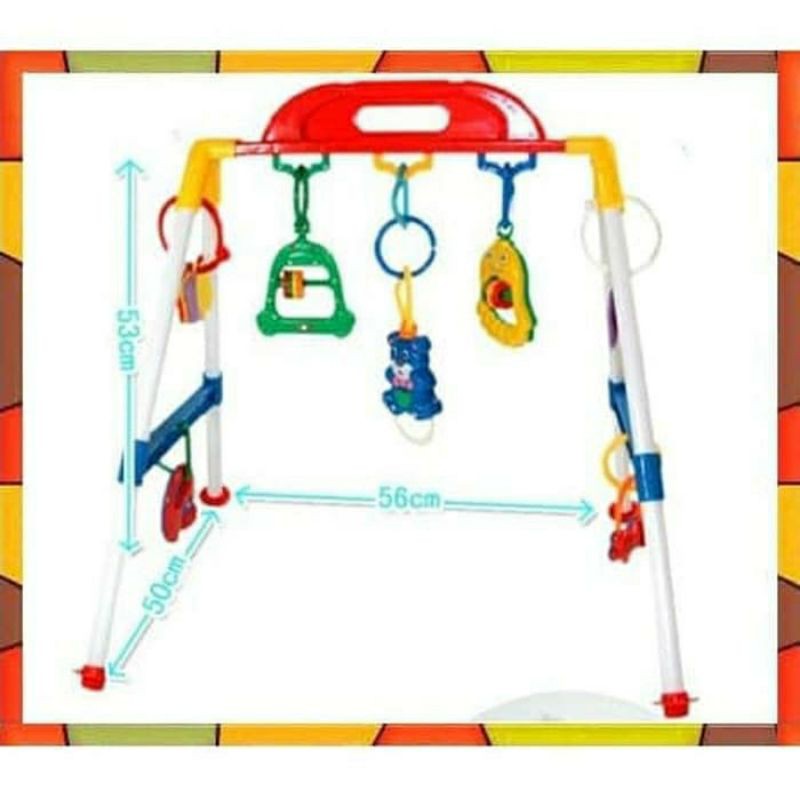 BABY MUSICAL PLAY GYM / MUSIK MAINAN RATTLE BAYI ANAK PLAYGYM / MAINAN EDUKASI ANAK