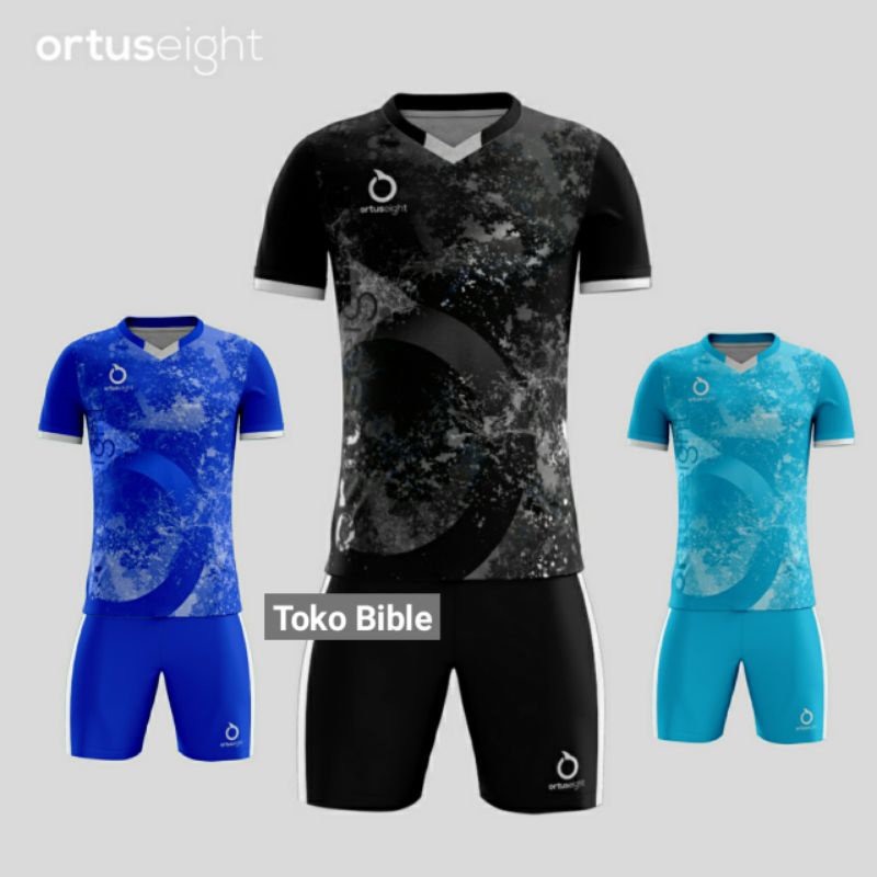 BAJU JERSEY SETELAN FUTSAL KAOS SEPAK BOLA PRINTING ORTUS DEWASA