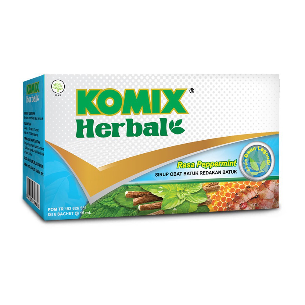 KOMIX HERBAL PAPERMINT 15ML