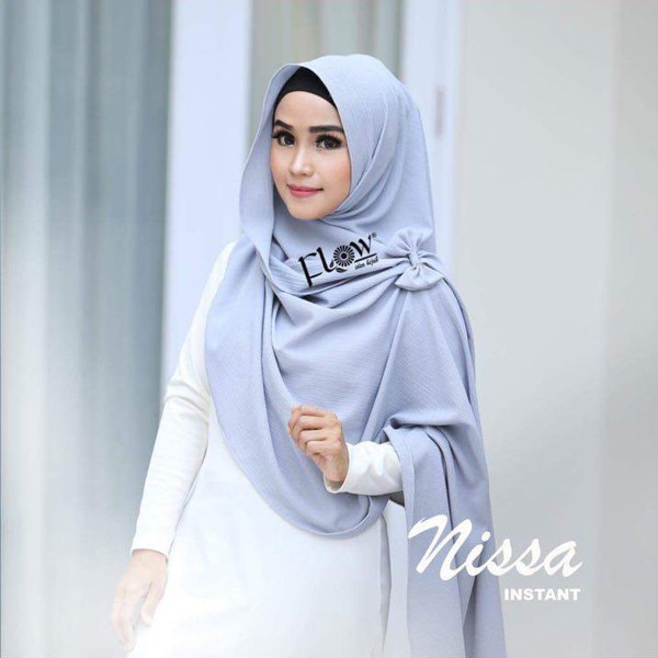 HIJAB PASHMINA INSTAN MURAH NISSA / JILBAB PASTAN MURAH KEKINIAN / PASMINA SYARI MURAH / JILBAB LANGSUNG PAKAI