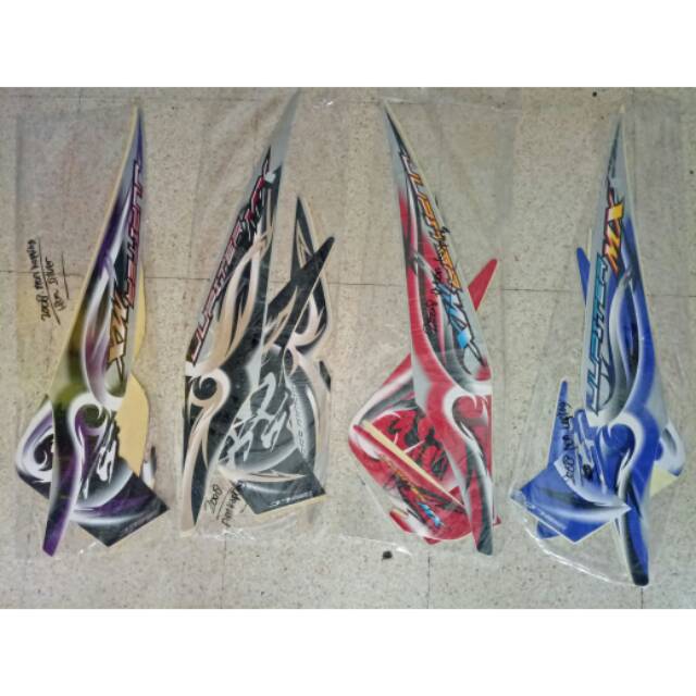 Striping sticker  yamaha jupiter mx 135 2008 non kopling