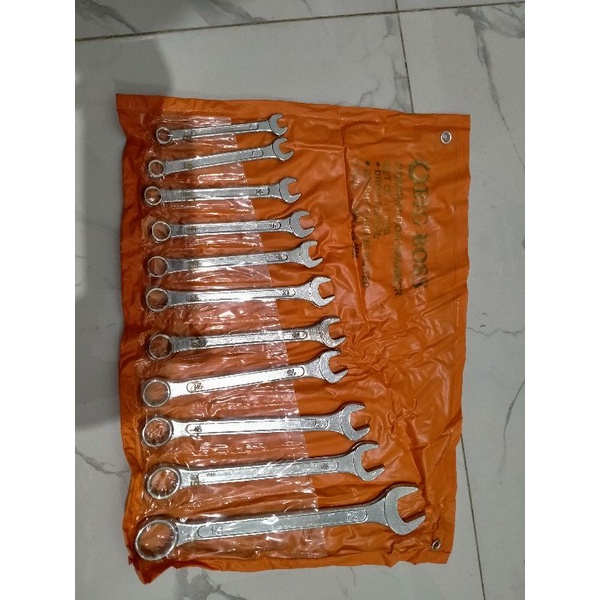 Kunci ring pas set 11pcs 8/24