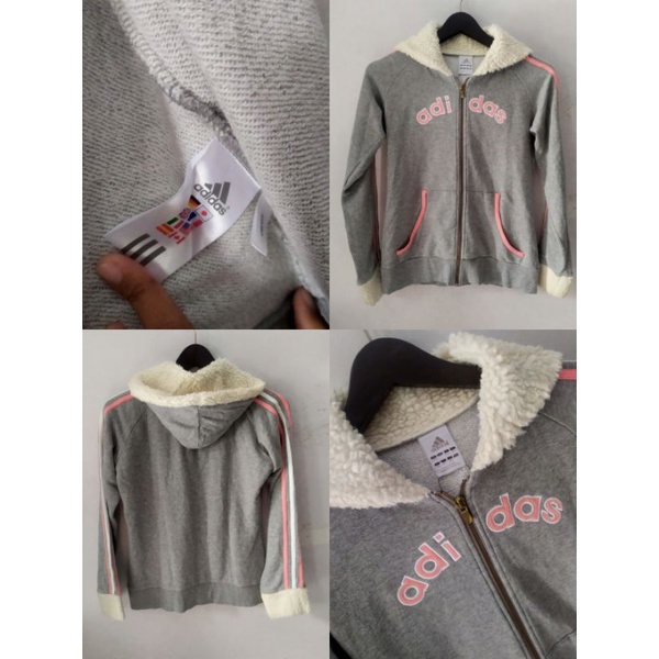 Preloved Bekas Jaket Wanita Adidas Authentic Asli original