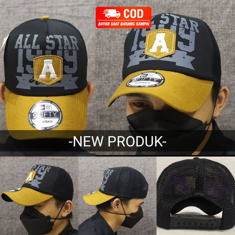 Topi TRUCKER jaring distro Original/Aksesoris Fashion Pria