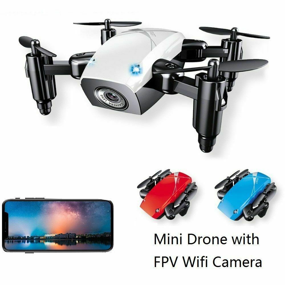 S9 Micro Foldable RC Quadcopter Mini Selfie Drone 2.4G 4CH 6-Axis Gyro WiFi FPV 