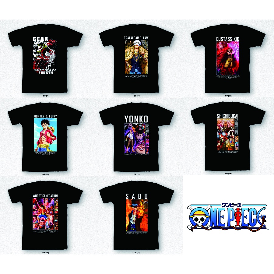 KAOS / TSHIRT 24s - ONE PIECE .02