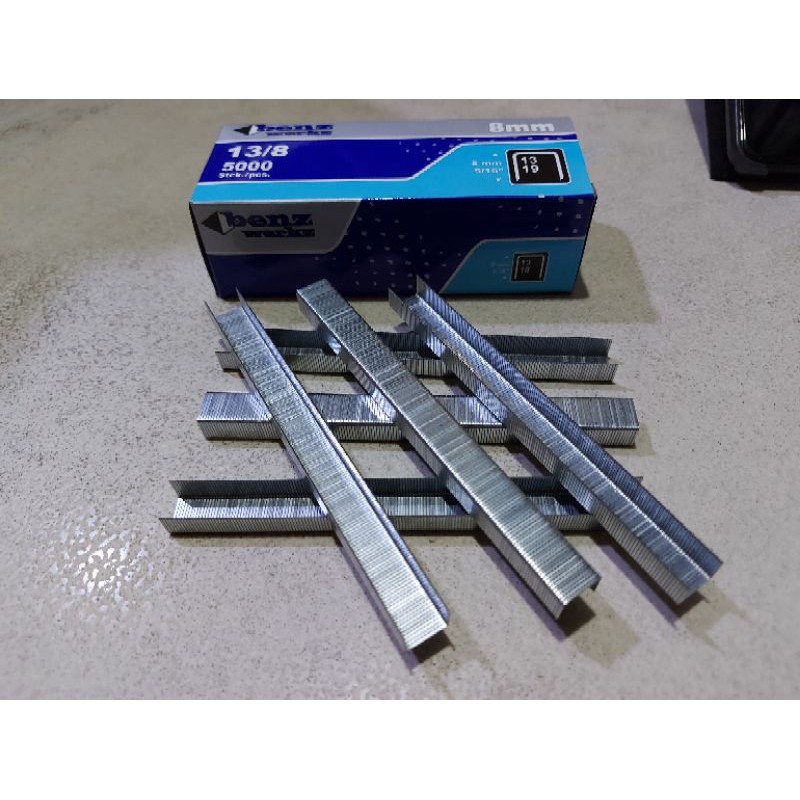 

ISI STAPLES 13/6 MM DAN 13/8 MM BENZ WERKZ ISI 5000 / ISI STAPLER