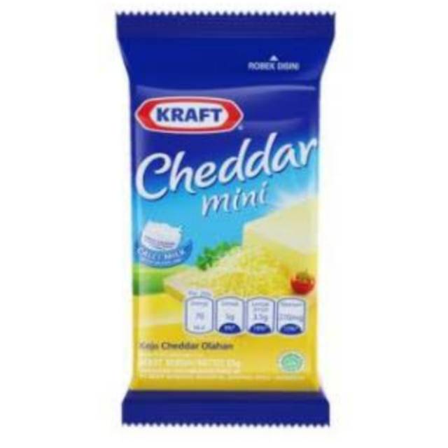 

Kraft cheddar mini 30gr