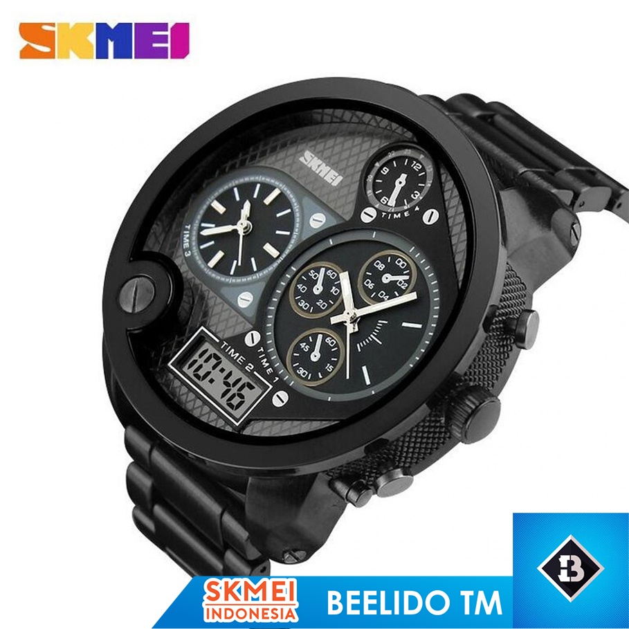 Jam Tangan murah keren Digital Analog Jumbo Pria