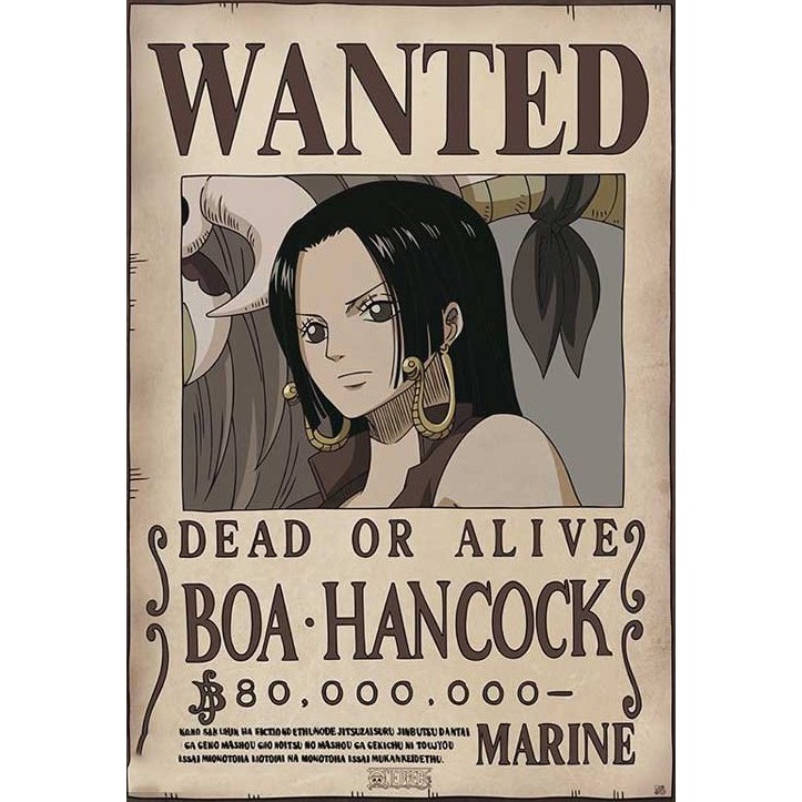 Sticker Poster Bounty One Piece Mugiwara Crew Vintage by Okashi Store-1