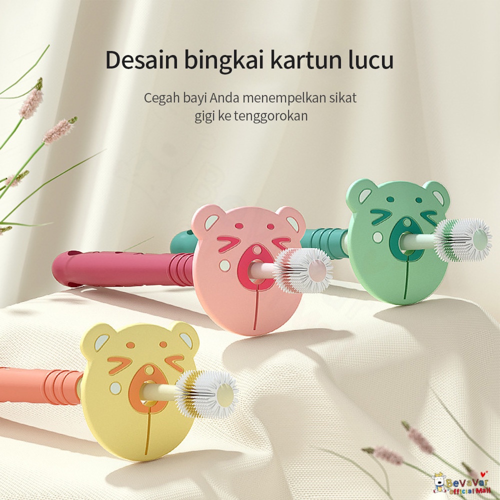 BEVAVAR Sikat Gigi Anak Bayi Bahan Lembut Kids Toothbrush