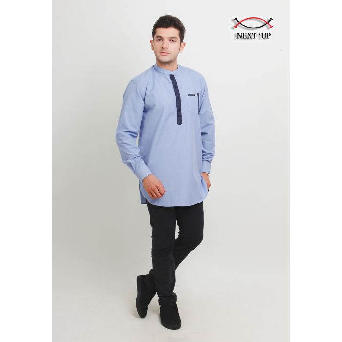 Baju Koko Pria Muslim Lengan Panjang Baju Koko Original NEXTUP1200