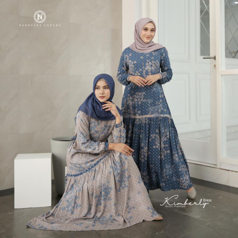 Kimberly dress Gamis nadheera luxury