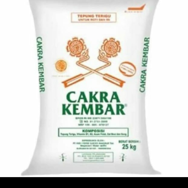

PROMO [COD] TEPUNG TERIGU CAKRA 25 KG, GOJEK OR GRAB ONLY
