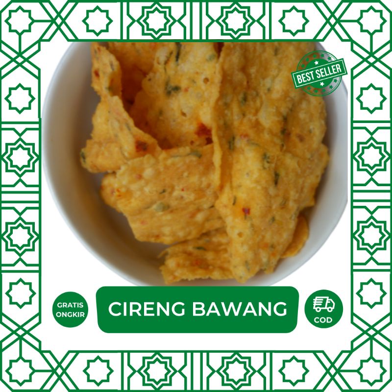 

Kripik cireng bawang pedas cemilan bandung oleh oleh bandung