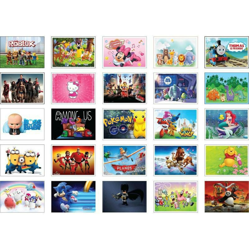 Goodie bag ulang tahun model tas tenteng tidur spon-1