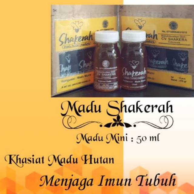 

Madu Hutan Madura 50ml (6btl)